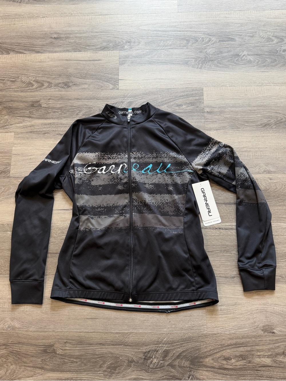 Louis Garneau Women's Black Sportiv Long-Sleeve Cycling Jersey